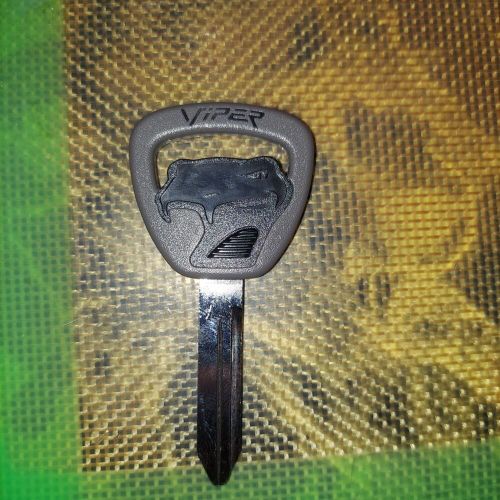 Genuine dodge viper blank key 2000s