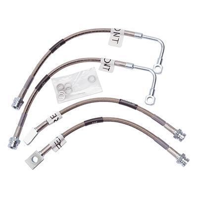 Russell 692180 brake lines street legal braided stainless chevy corvette kit