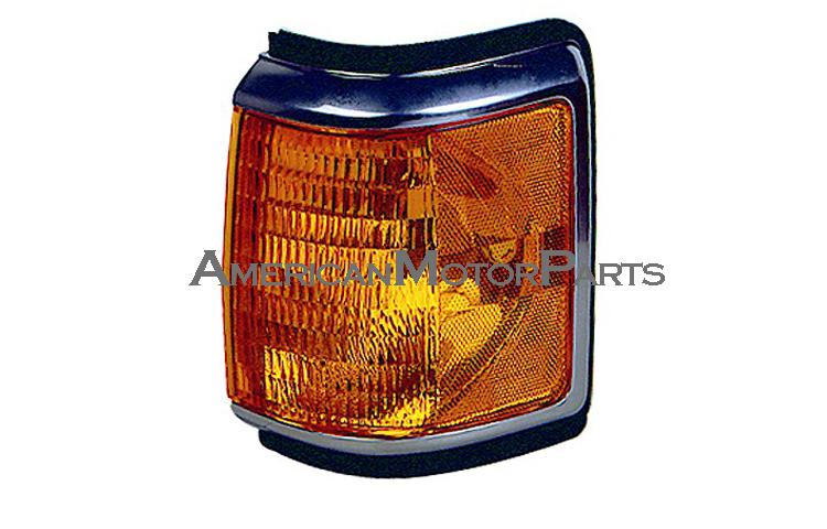 Driver side replacement park turn signal corner light ford f-series ford bronco