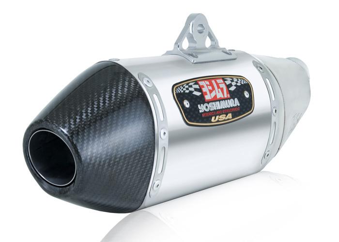 Yoshimura stainless / carbon  slip-on muffler 2009 2012 kawasaki ninja zx-6r