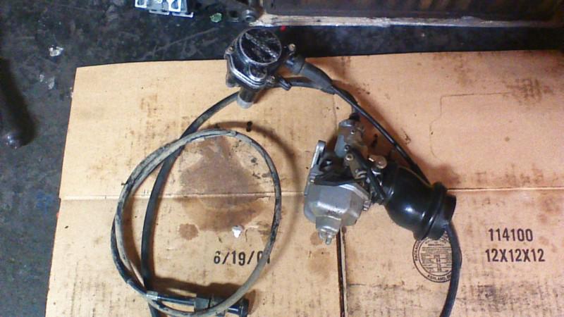 1987 trx200sx throttle lever  & cable w/carburator