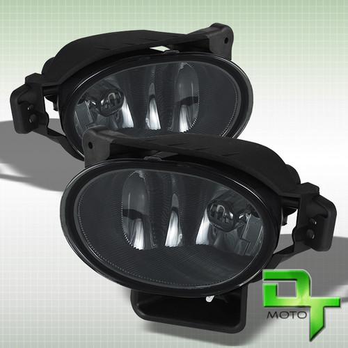 07-08 acura tl smoke bumper fog lights lamps set w/ bulbs left & right new pair