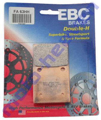 Suzuki tlr 98-03 ebc fa63hh rear brake pads double h tl1000r tl 1000 r tl1000