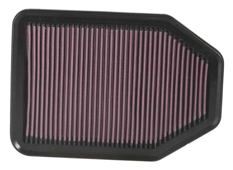 K&n filters 33-2364 - air filter; panel; h- 7/8 in.; l-11.75 in.; w-8.25 in.