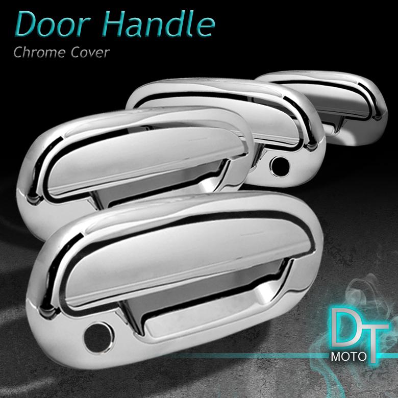 97-02 expedition 01-03 f150 98-02 navigator 4dr chrome door handle covers trim