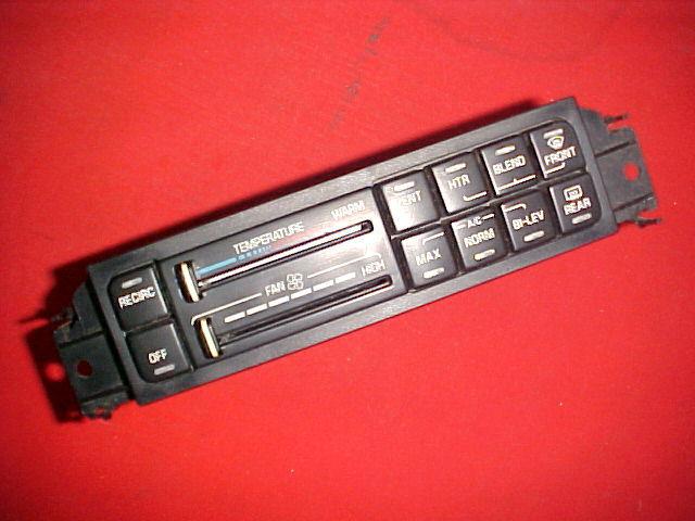 Buick lesabre climate control heater a/c switch unit 00 01 02 03 04 05