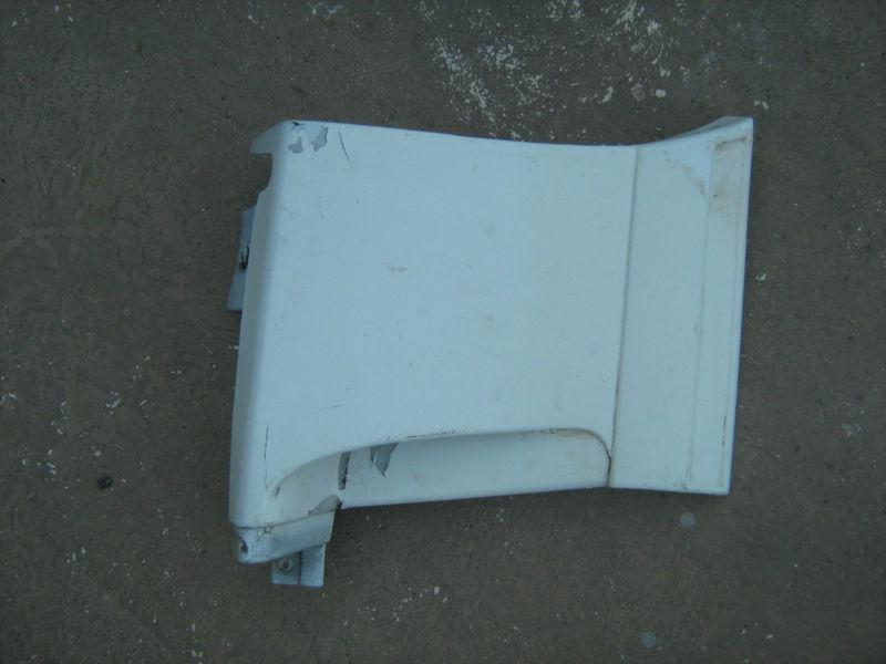 87-93 ford mustang rear side ground effect body panel extension