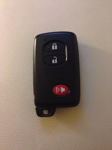 Hyq14aab toyota highlander prius 08-10 remote smart key less entry key fob