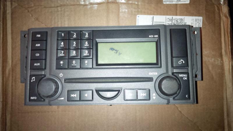 Landrover lr3 05 06 07 08 09 am-fm-6cd vux500330 radio audio reciever 6cd-465