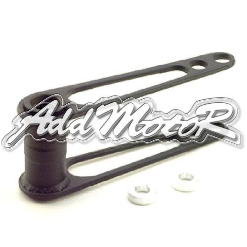 Black rear lowering link kit for kfx450r mt284-008