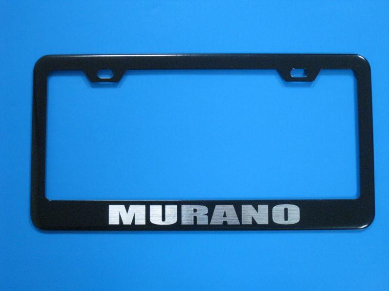 Nissan "murano" black license frame 1pc