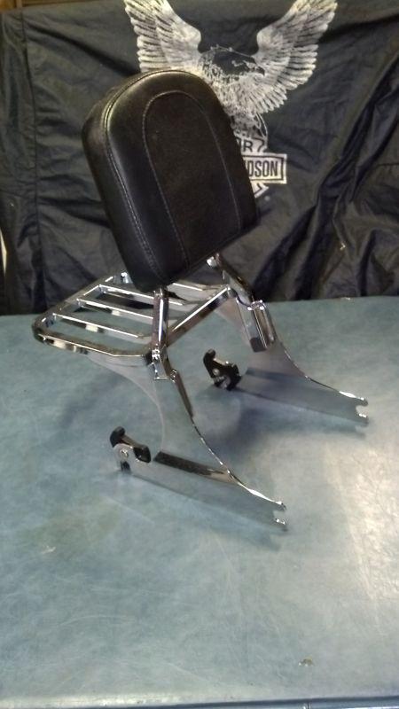 Harley davidson softail sissybar & luggage rack