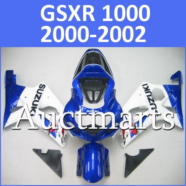 Fit suzuki 00 01 02 gsxr 1000 gsx-r1000 2000 2001 2002 fairing k1 c23 d13