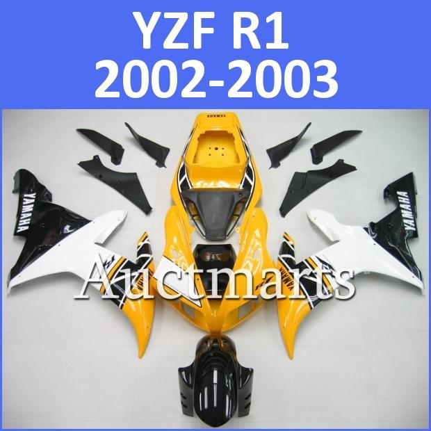 Fit yamaha yzf r1 02 03 yzfr1 2002 2003 1000 fairing kit bodywork b6 d03