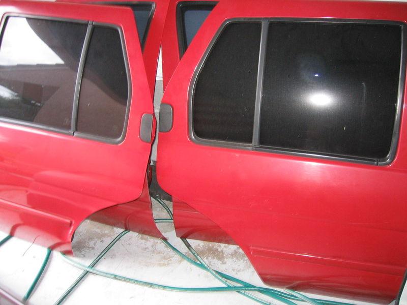 2000 nissan pathfinder doors & seats & fender