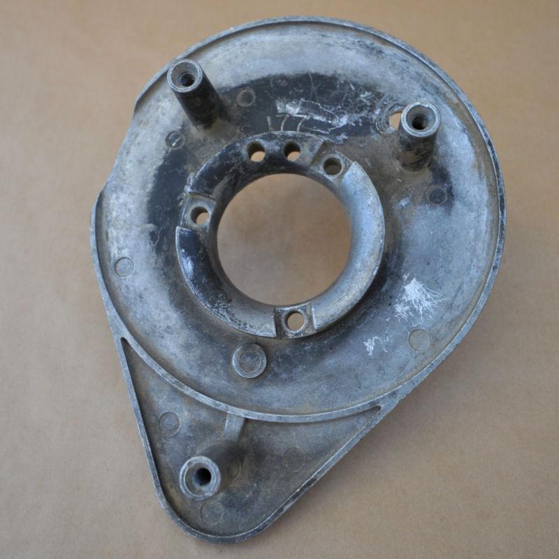 S&s teardrop carburetor mount plate, no. 177, for harley davidson, alloy