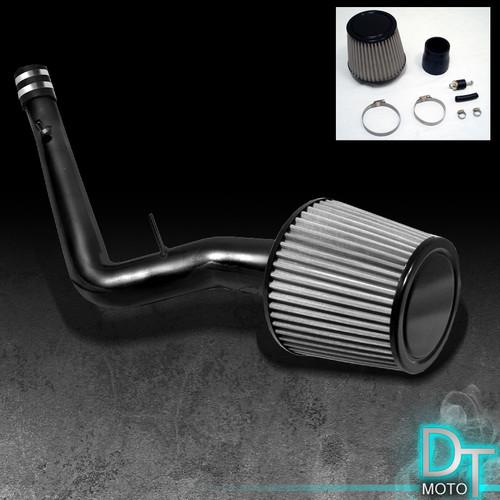 Stainless washable cone filter+cold air intake 99-00 civic si dohc blk aluminum