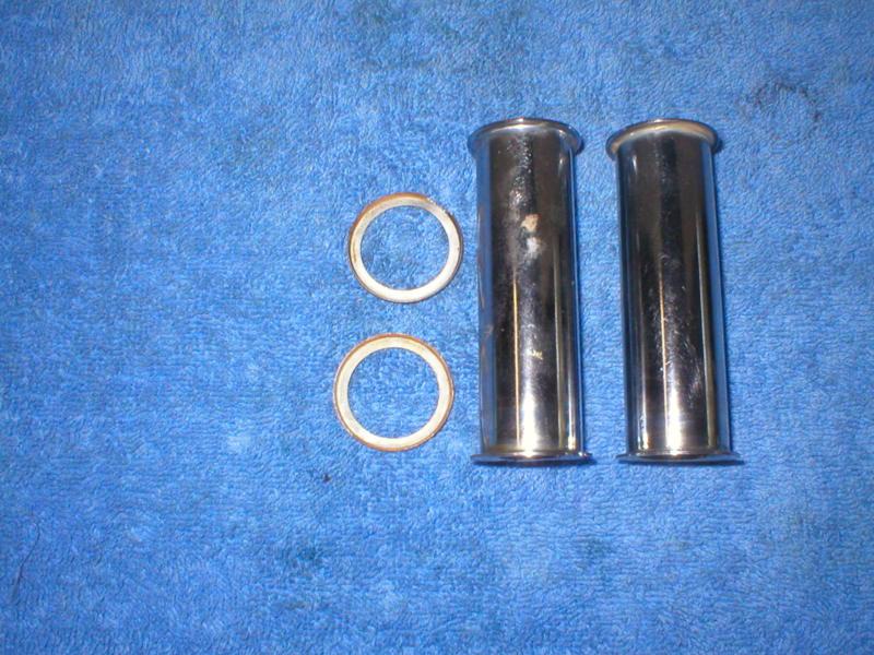 1968 triumph t100r daytona 500 push rod cover tubes