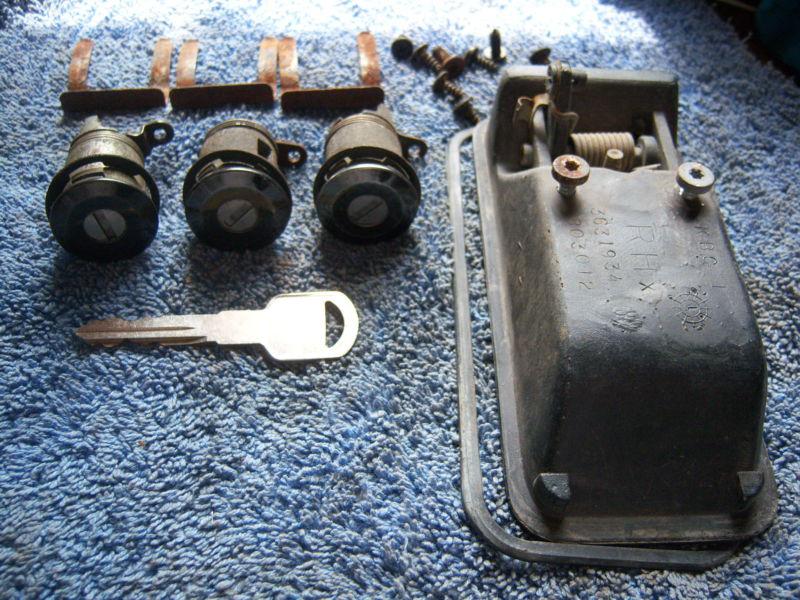 Jeep wrangler yj lock set parts with key