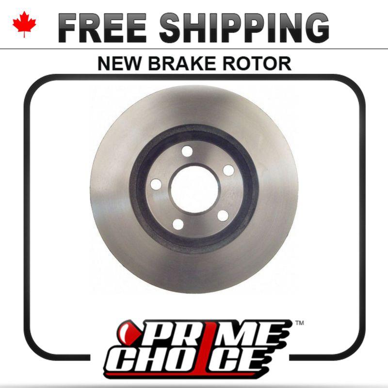 1 premium new disc brake rotor for front fits left driver / right passenger side