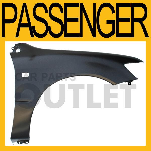 02 03 mitsubishi lancer es ls sedan right fender primed