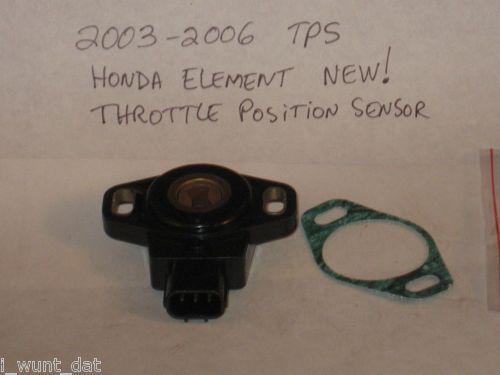 Throttle position sensor tps 2003-06 honda element new