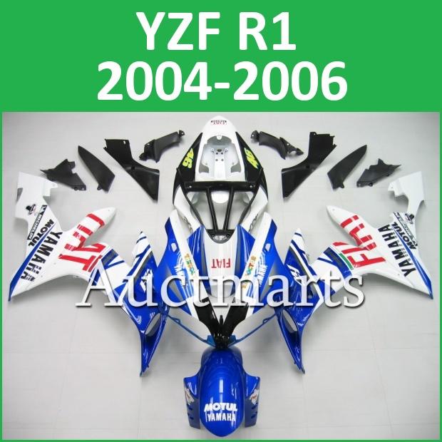 Fit yamaha yzf r1 04 05 06 yzfr1 2004 2005 2006 fairing kit bodywork e7 c13