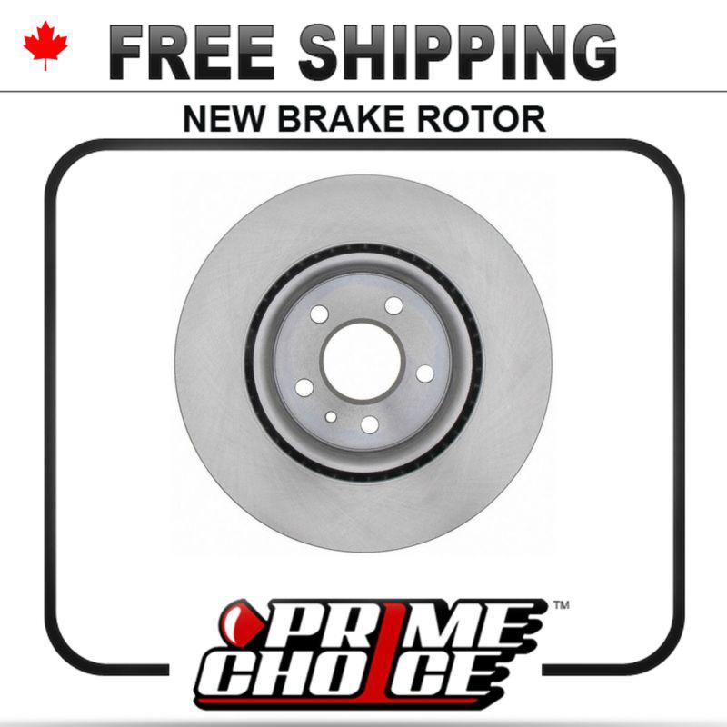 1 premium new disc brake rotor for front fits left driver / right passenger side