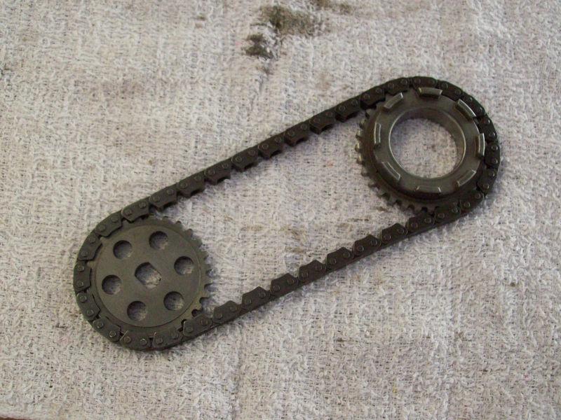 1989 honda vt 600 c shadow water/oil pump drive chain&sprocks vt600 pump drive