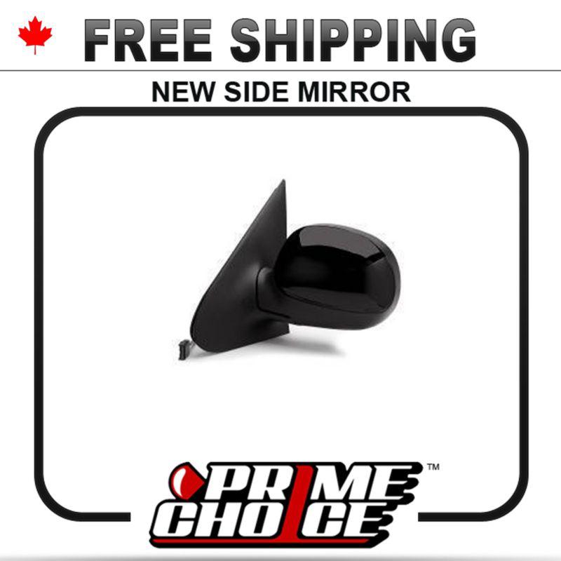 [drivers side] 1pc new premium black power mirror for left lh side