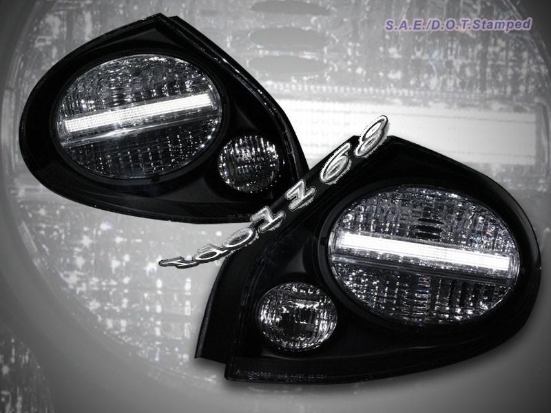 2000 - 2003 nissan maxima jdm black altezza tail lights