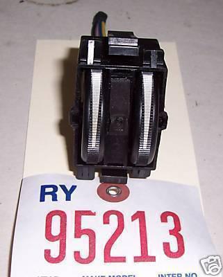 Lincoln 92 continental unknown dash switch black 1992