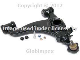 Mercedes w124 r129 front right lower control arm lemfoerder new + 1 yr warranty