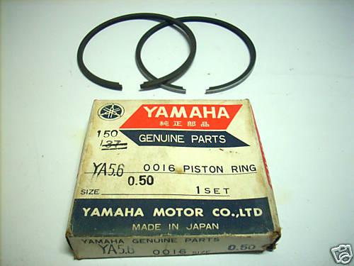 Yamaha ya6 piston ring size 0.50 over japan