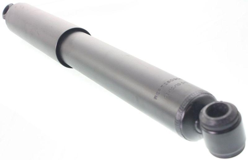 Rear shock absorber, gas-charged, black, monotube design