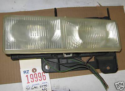 Chevrolet/gmc 90-99 pickup headlight head light/lamp lh