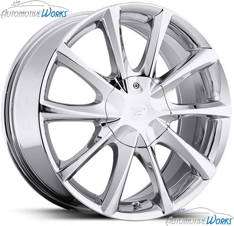 1 - 14x6 platinum 081 e-twine 5x115 5x100 +35mm chrome wheel rim inch 14"