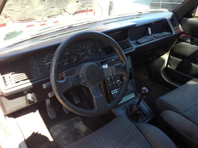 1987 renault alliance gta steering wheel...