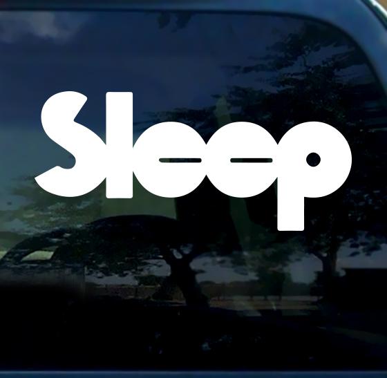 Sleep vinyl decal sticker car doom stoner metal st vitus pentagram sabbath