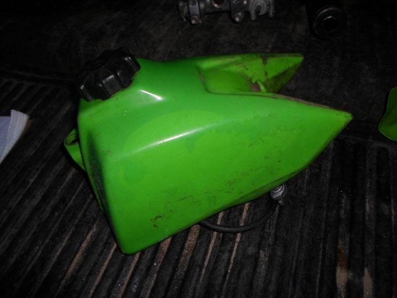 1993 kawasaki kx60 gas fuel petrol tank with cap and petcock