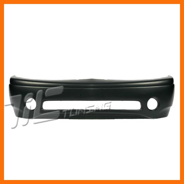 00-05 gmc yukon denali xl primered black front bumper cover w/fog hole 02 04