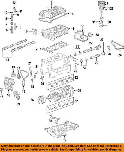 Gm oem 12591634 valve cover gasket/engine valve cover gasket