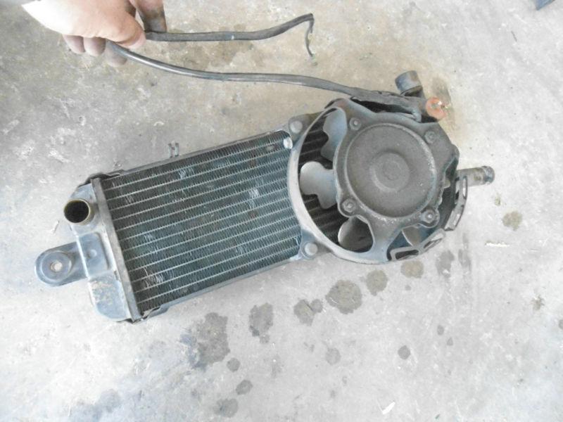 1984 honda shadow vt500c vt500 vt 500 radiator & fan