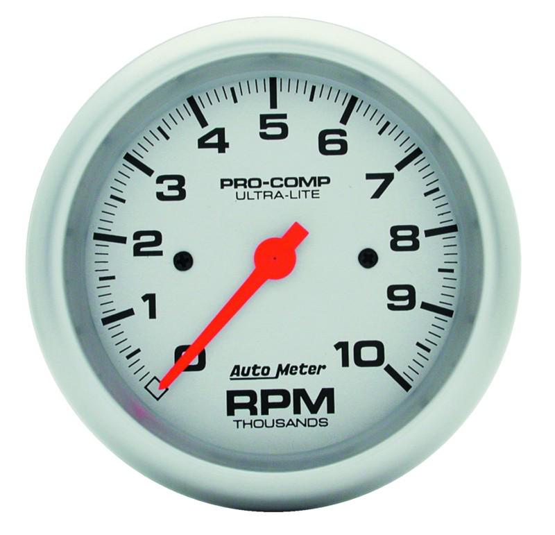 Auto meter 4497 ultra-lite; in-dash electric tachometer