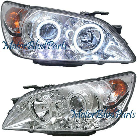 01-05 is300 ccfl halo projector headlights headlamps ch