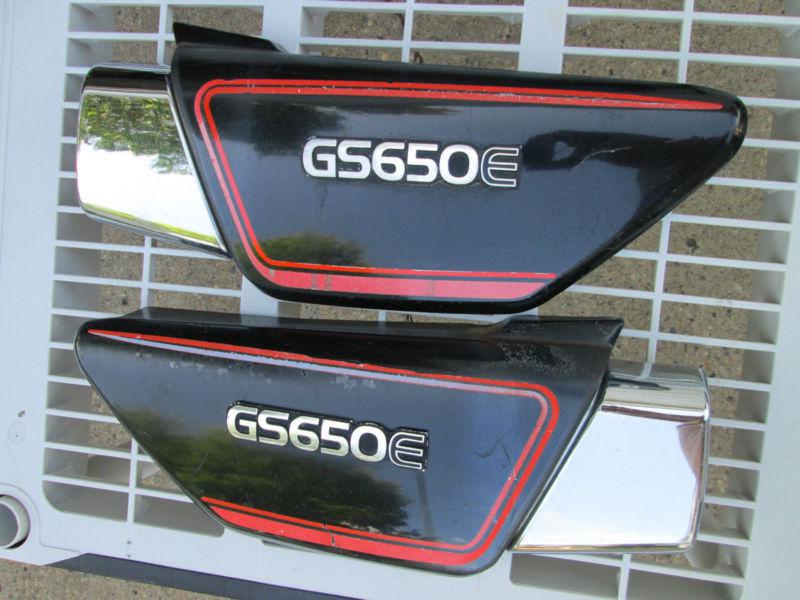 1982 suzuki gs650 right & left side covers