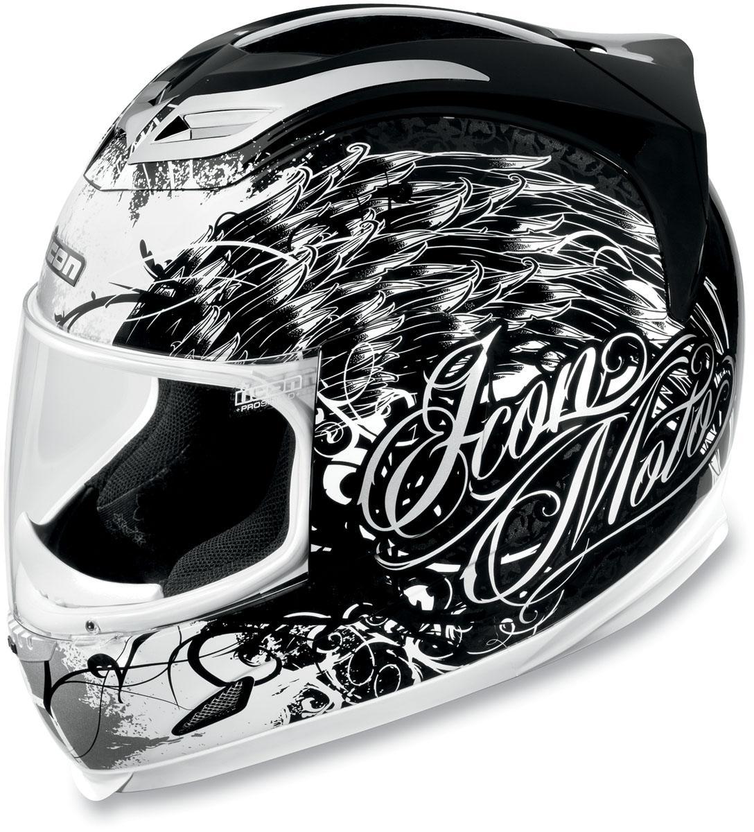 Icon airframe helmet street angel black