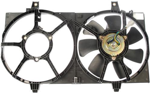 Dual fan assy sentra 1.8l, w/o a/c platinum# 2110787