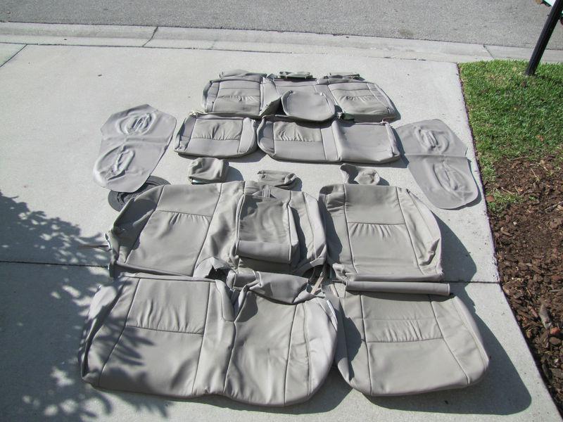 Toyota tundra access cab leather seat covers highest quality 2005 2006