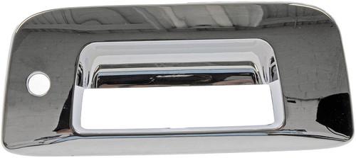 Tailgate handle, bezel w/keyhole chrome platinum# 1290205